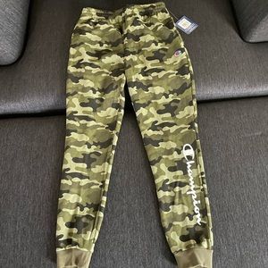 Boys Champion Camouflage sweat pants